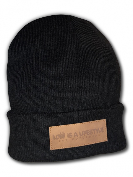 LOW iS A LiFESTYLE® Classic Beanie - Black
